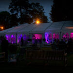 westenhanger castle wedding uplighting